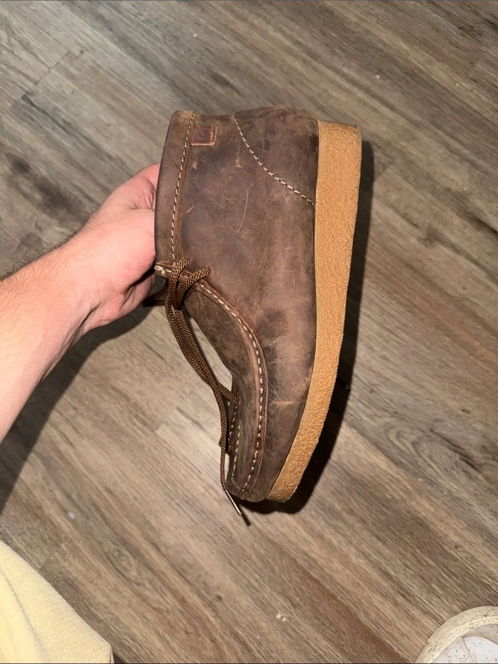 Clarks Wallabees Brown Chukka Boots